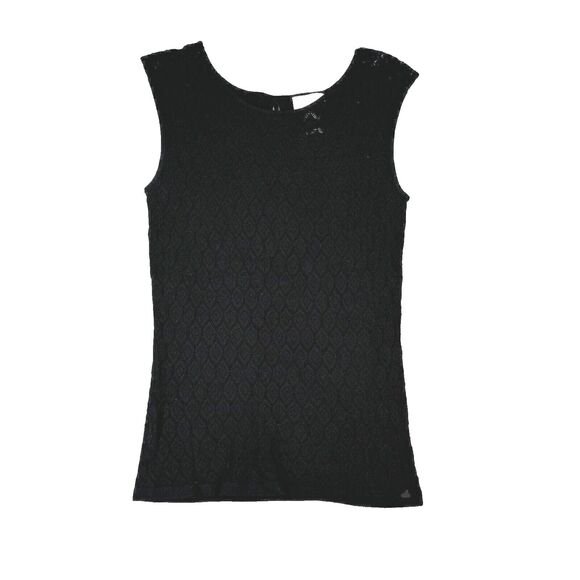 LOFT Sweaters - Loft  Sweater Womens Small Black Knit Top Neutral Whimsigoth Dark Fairy‎ Grunge